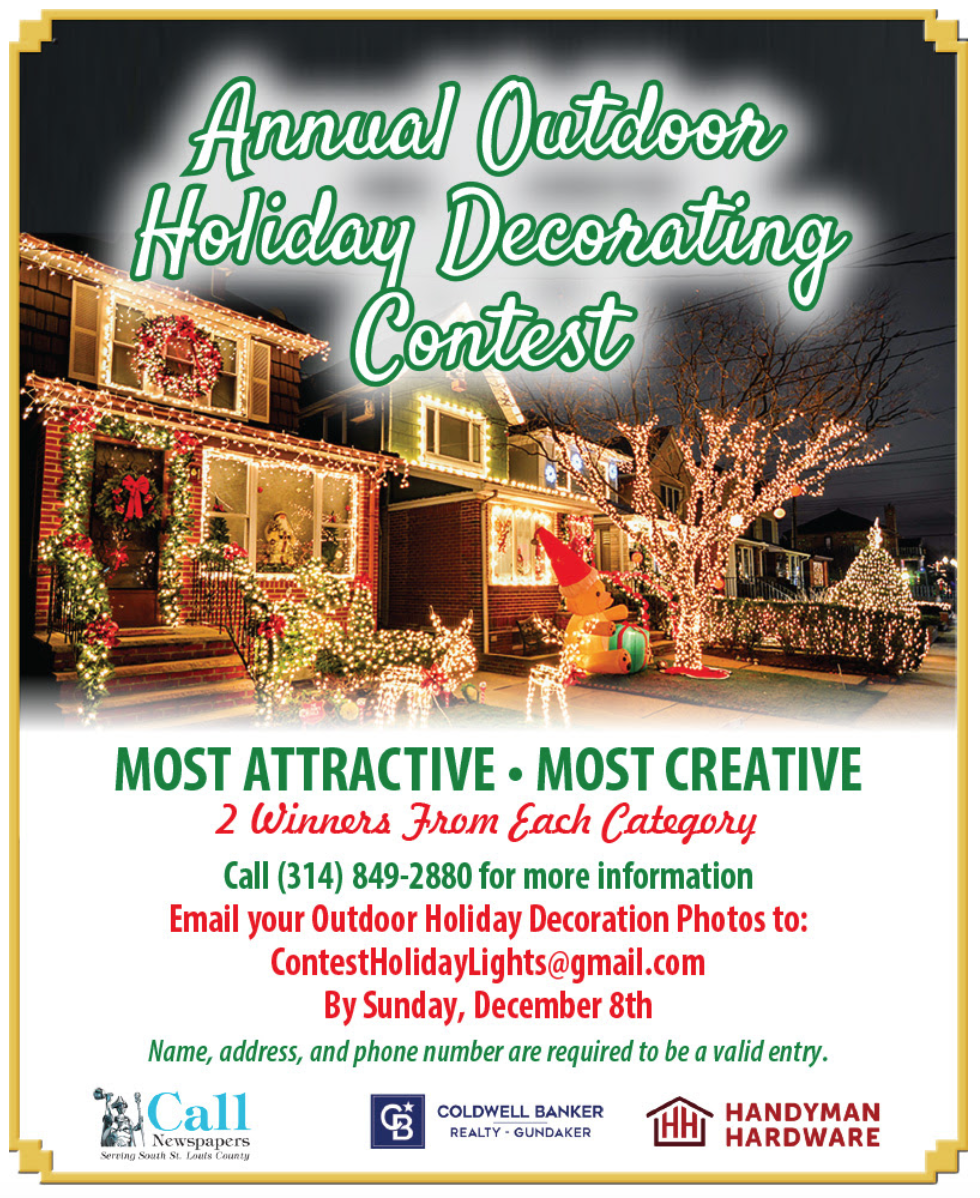 Enter The Call’s annual Outdoor Holiday Decorating Contest